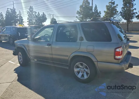 2003 Nissan Pathfinder Le из США, поврежденный, VIN JN8DR09X73W711305